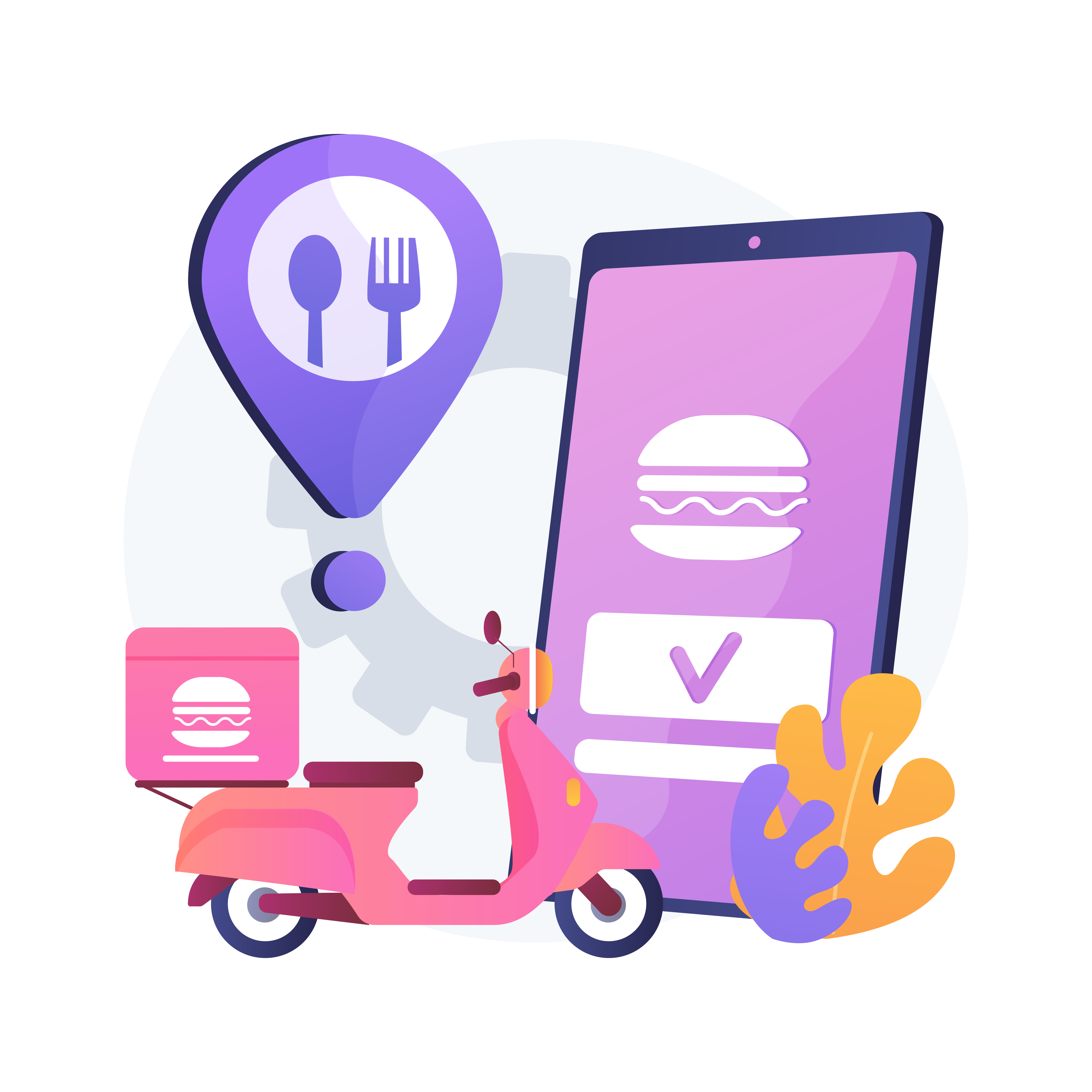 FoodComma app